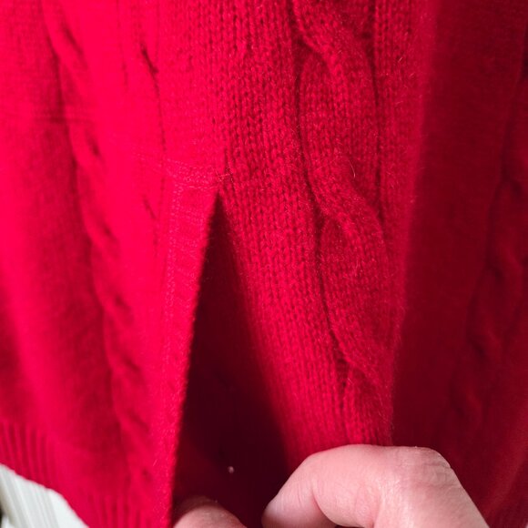 Ralph Lauren Black Label 100% Cashmere Cape - Picture 11 of 14